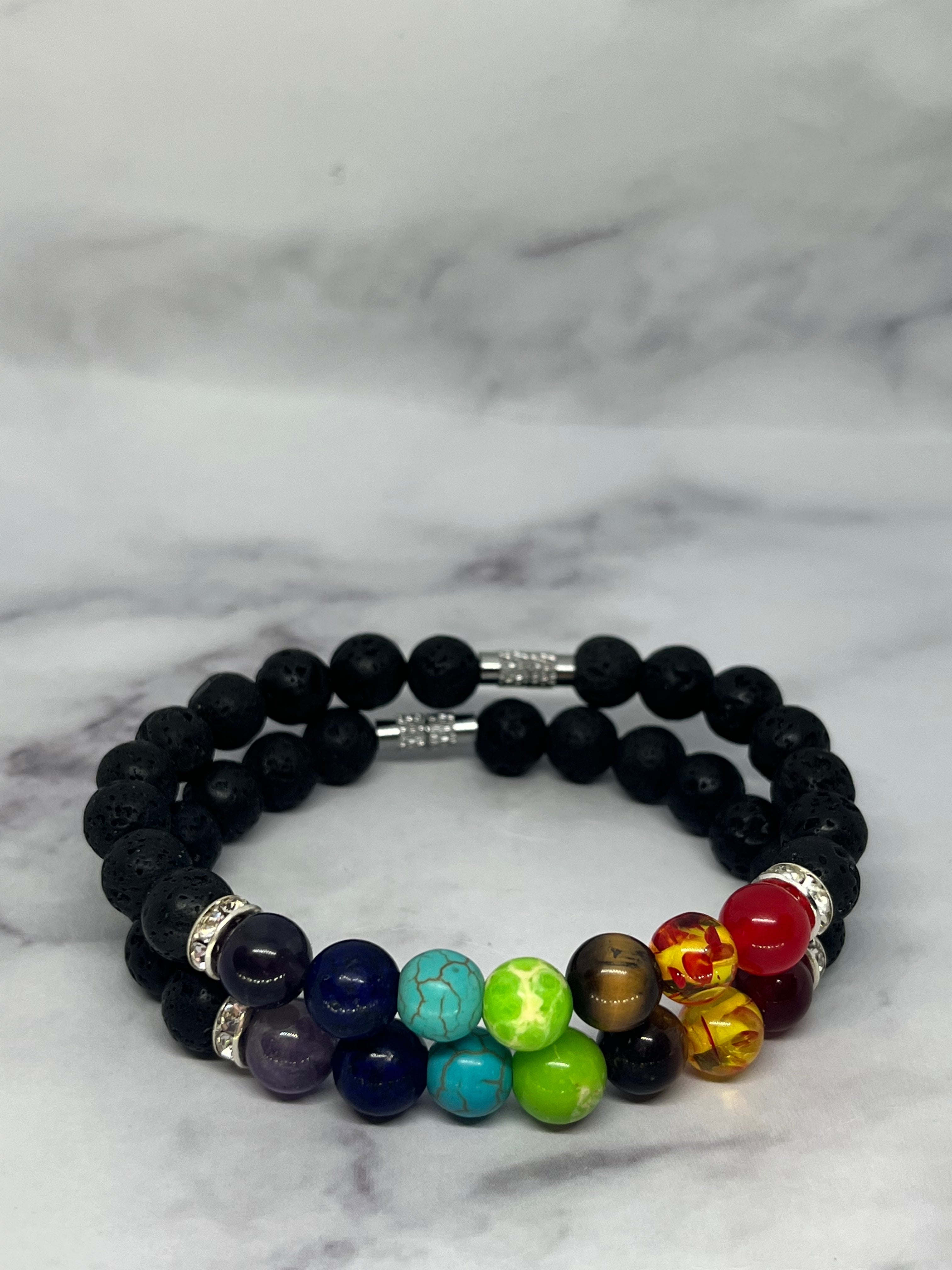Seven Chakra Alignment Bracelet
