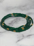 Emerald Glow Waistbeads