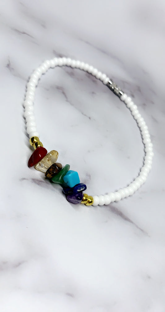 Pure Alignment Chakra Anklet
