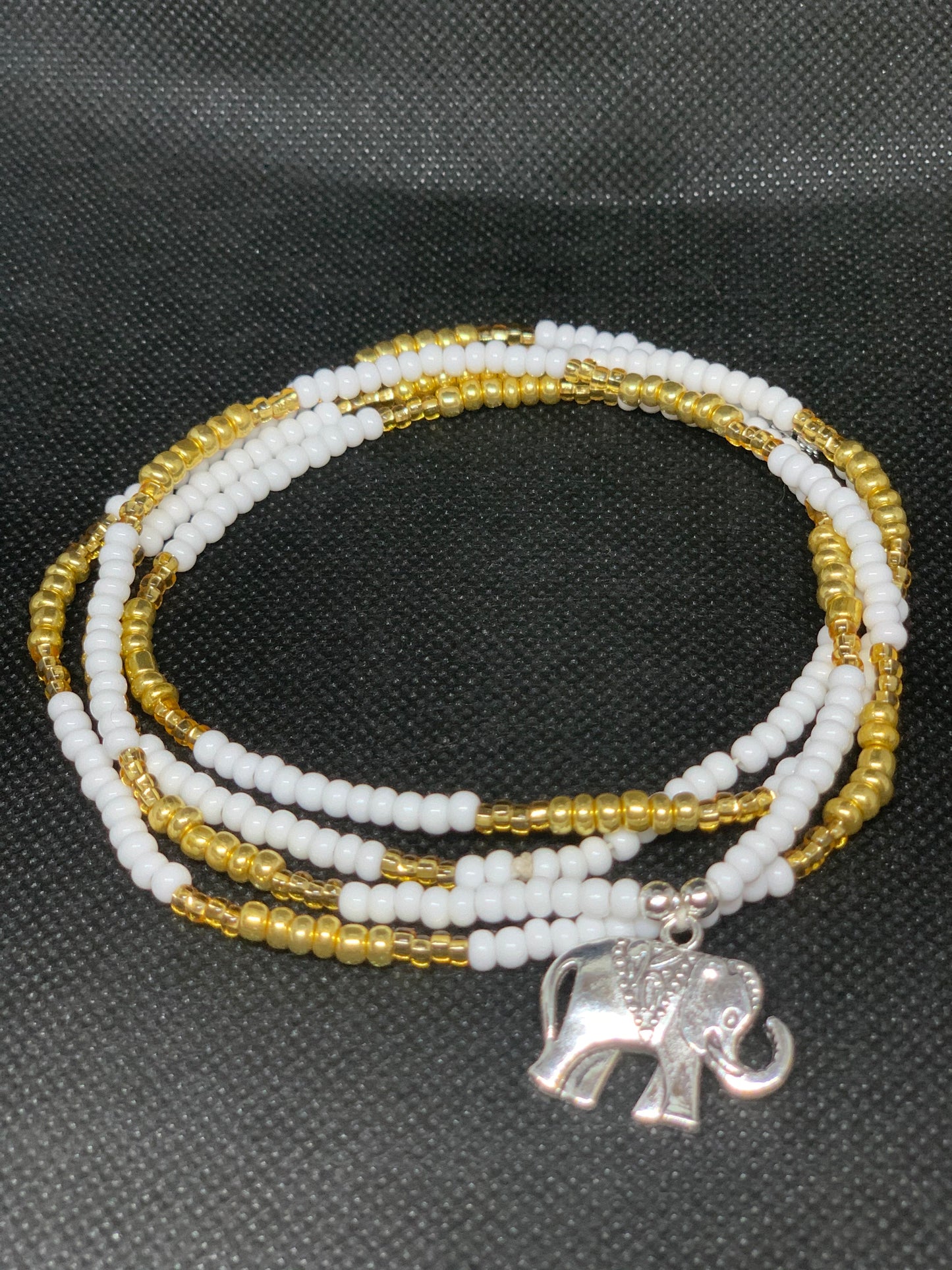 Lucky Waistbead with Elephant charm